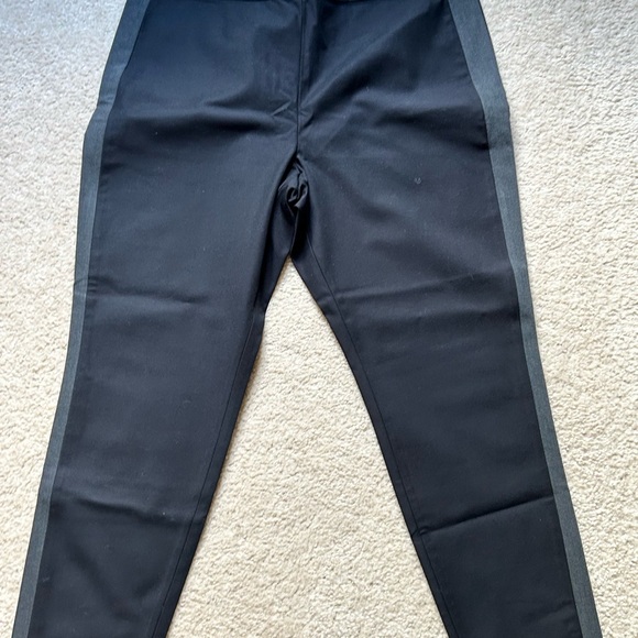 NWT Banana Republic Devon bi-stretch tuxedo- stripe pants - Picture 3 of 6